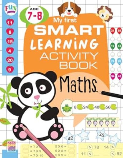 My First Smart Learning Activity Book Maths (Age 7 to 8)